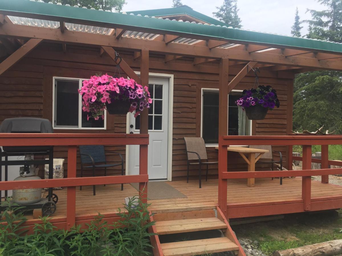 Whispering Woods Ak Cabins Kasilof 외부 사진