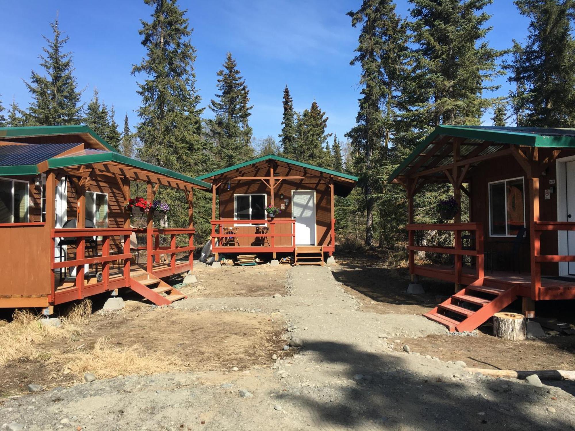 Whispering Woods Ak Cabins Kasilof 외부 사진